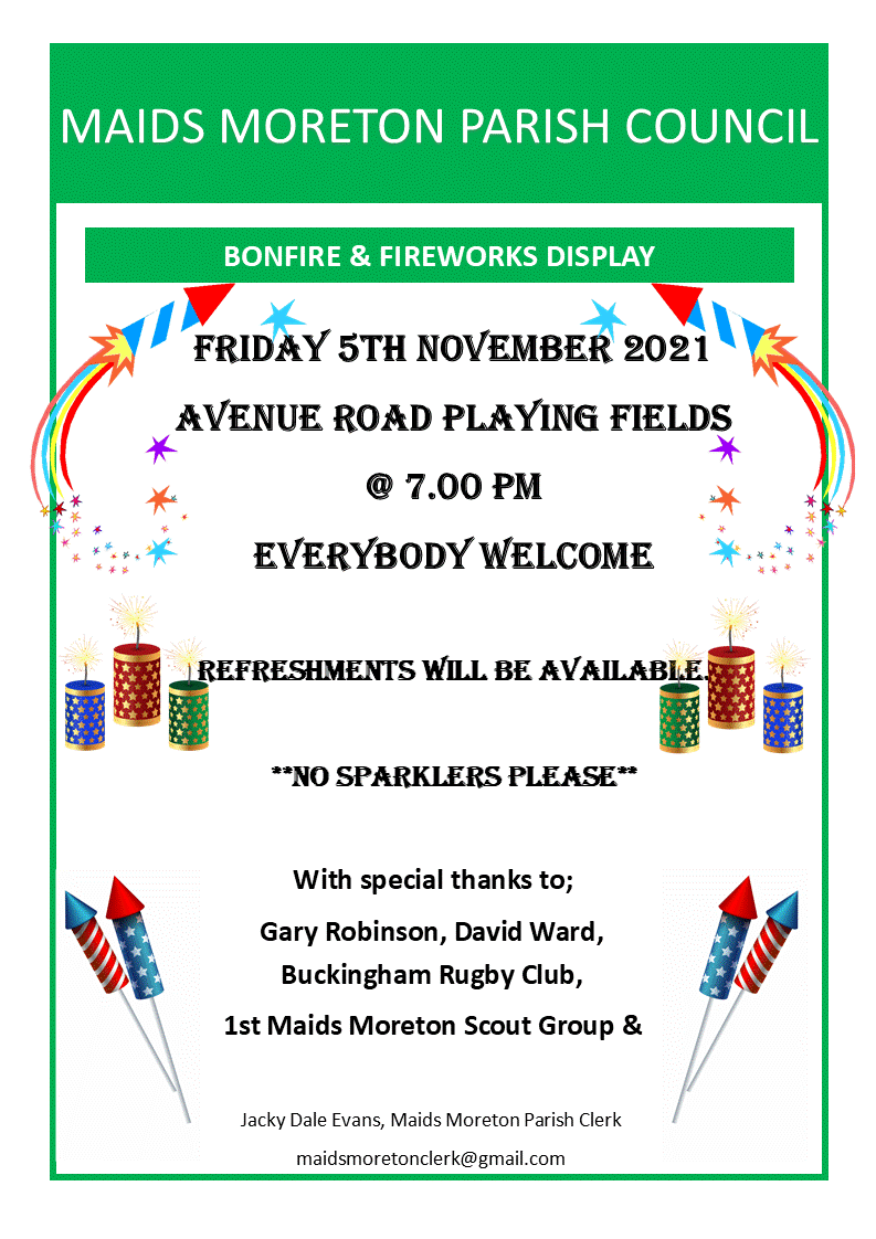 Bonfire Night Poster